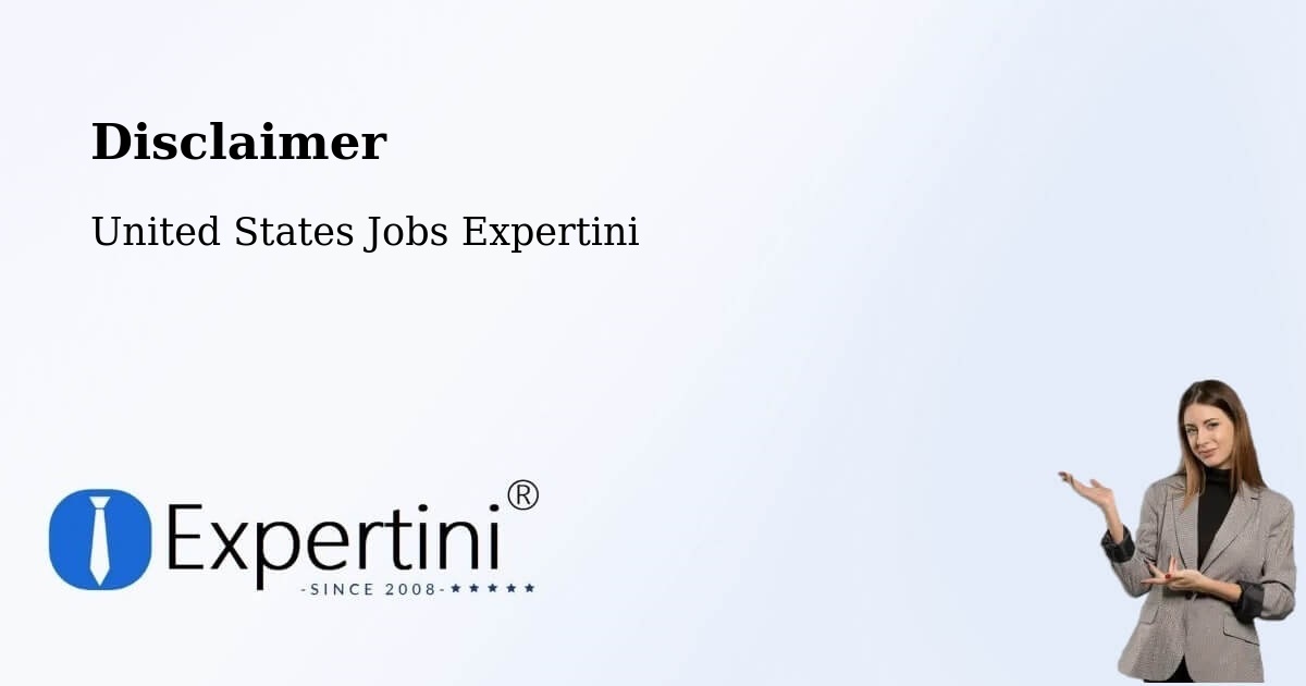 Disclaimer – Sioux Falls - United States Jobs Expertini